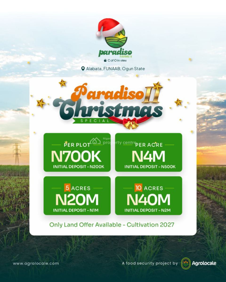 Earn Money Passively Through Farming, Abeokuta South, Ogun, Mixed-use Land for Sale