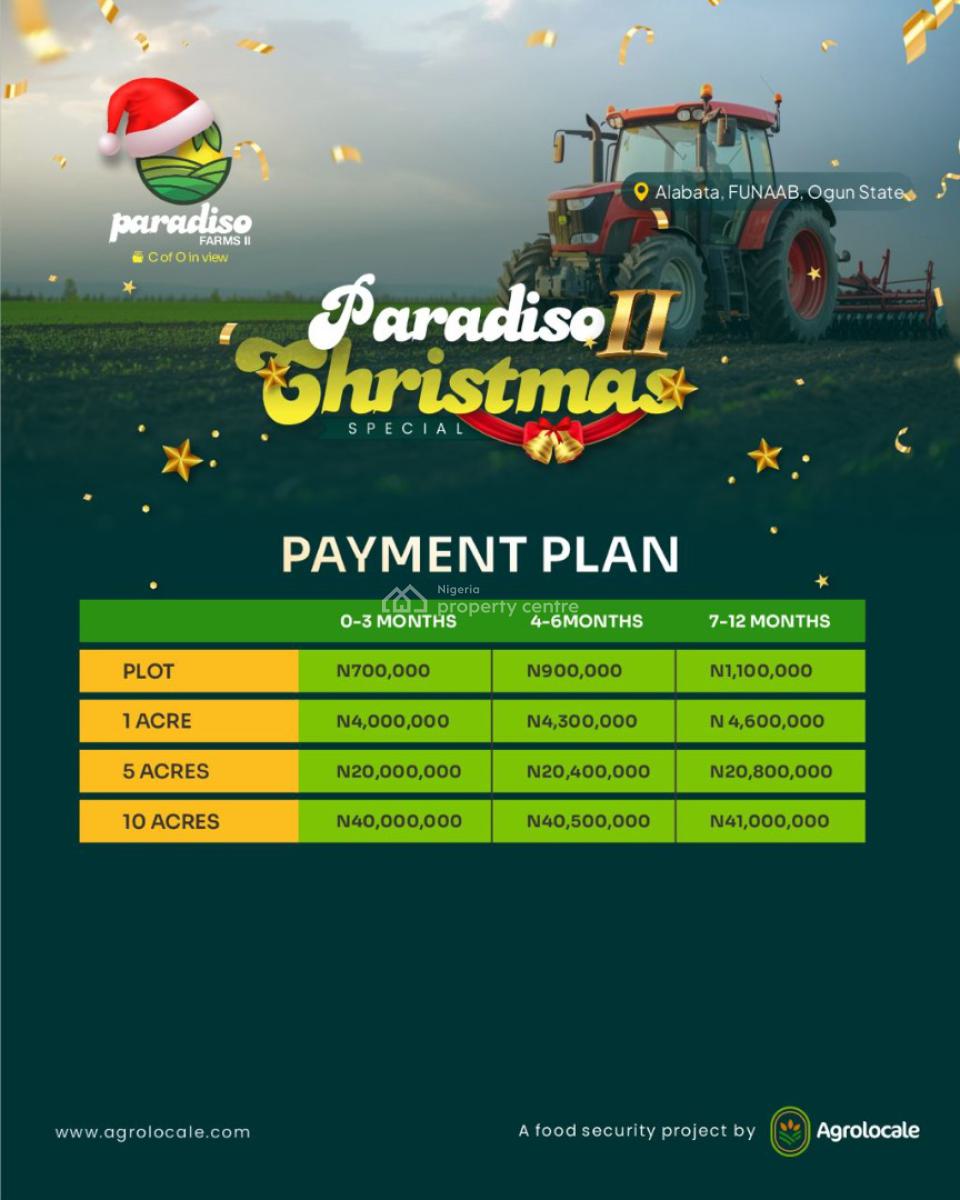 Earn Money Passively Through Farming, Abeokuta South, Ogun, Mixed-use Land for Sale