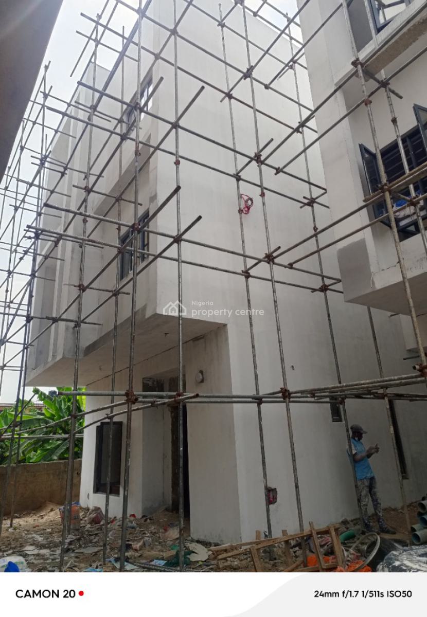 Newly Built 5 Bedroom Semi Detached Duplex with Bq   Location: Surul, Secured Estate, Surulere, Lagos, Detached Duplex for Sale