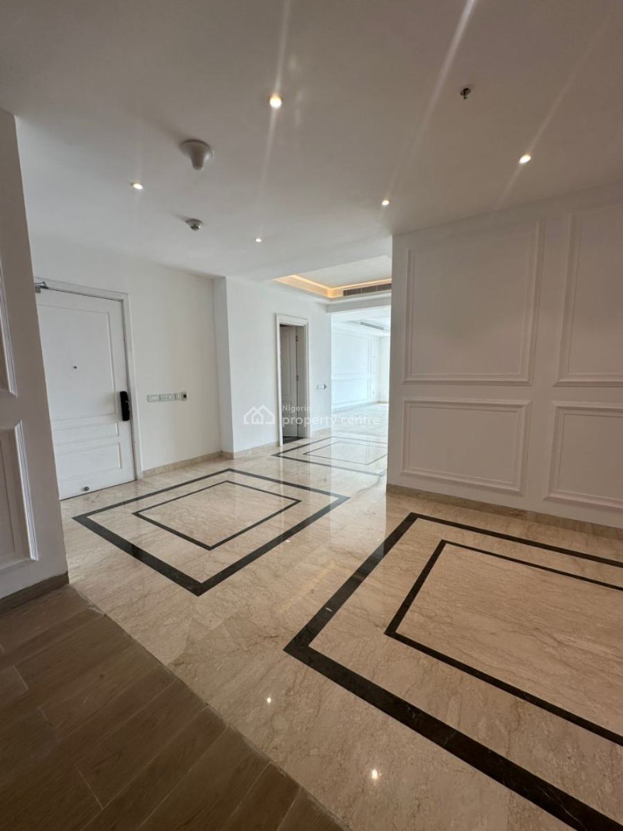 Spacious Luxury 4 Bedroom Apartment with Bq on The 10th Floor, Ikoyi, Lagos, Flat / Apartment for Sale