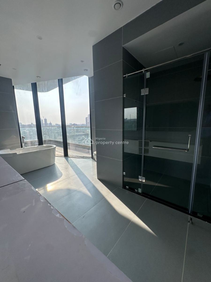 Spacious Luxury 4 Bedroom Apartment with Bq on The 10th Floor, Ikoyi, Lagos, Flat / Apartment for Sale