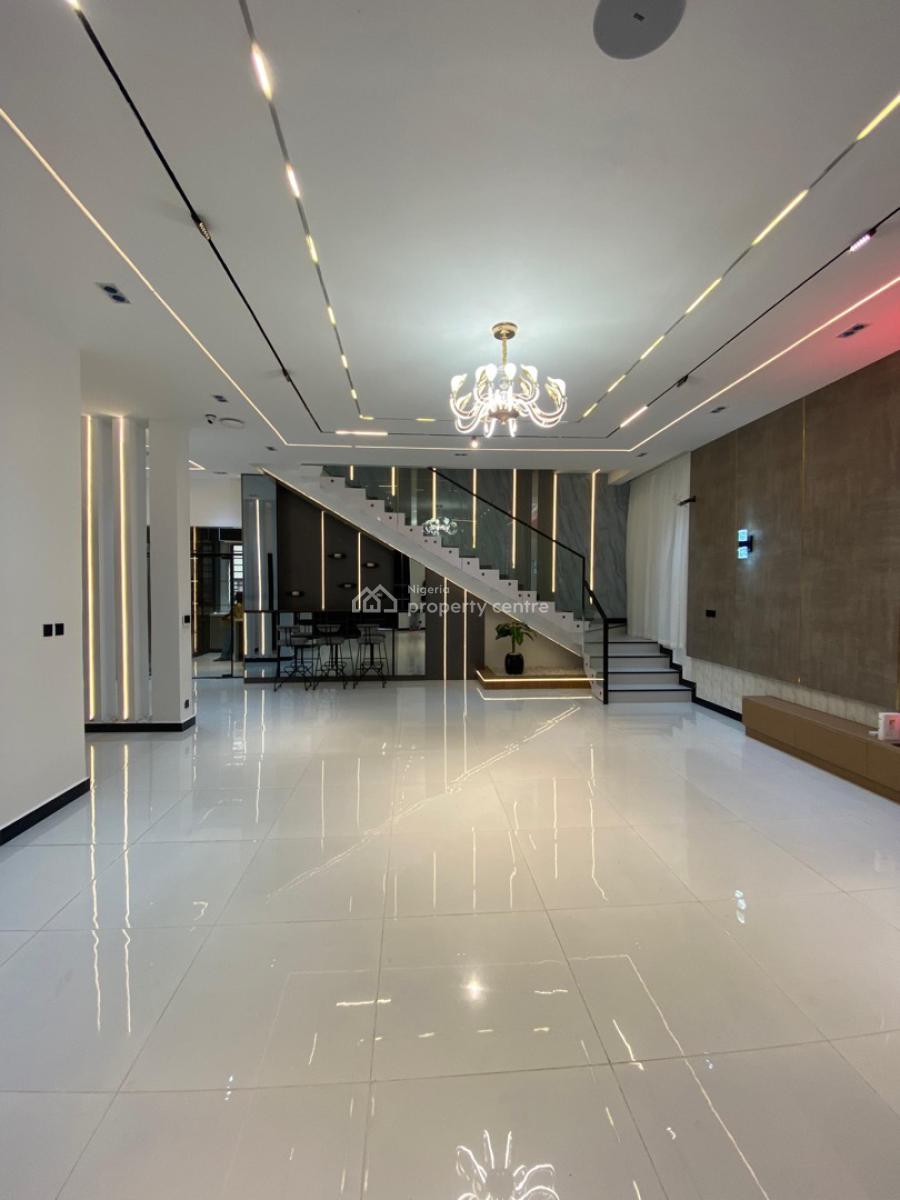 5 Bedroom Fully Detached Duplex with Bq, Pool, Gym, Penthouse, Conservation, Lekki, Lagos, Detached Duplex for Sale