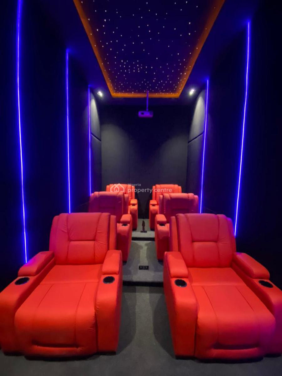 5 Bedroom Fully Detached Duplex with Bq, Pool, Gym, Penthouse, Conservation, Lekki, Lagos, Detached Duplex for Sale