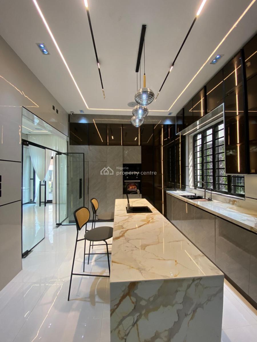 5 Bedroom Detached Duplex with Bq, Pool, Gym, Cinema, Penthouse, Conservation, Lekki, Lagos, Detached Duplex for Sale