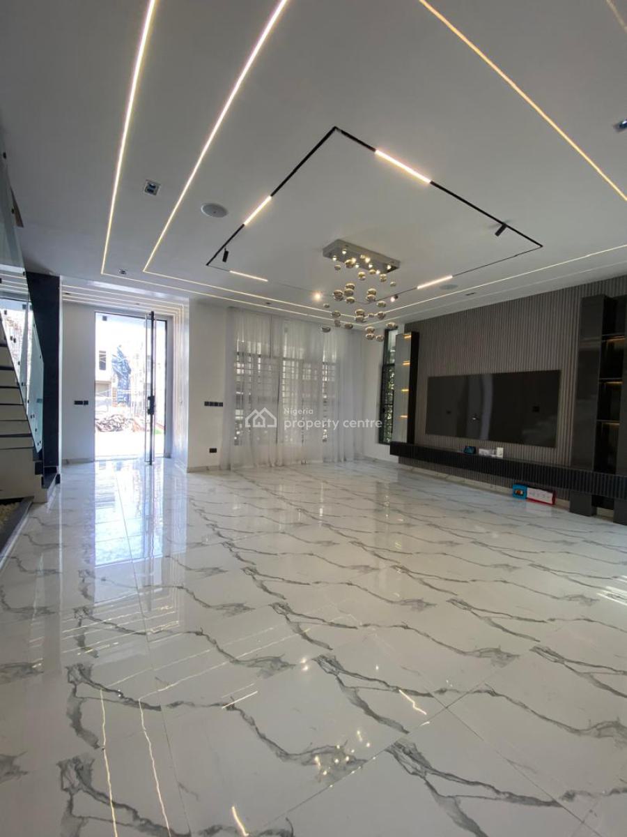 5 Bedroom Fully Detached Duplex with Bq, Pool, Cinema, Conservation, Lekki, Lagos, Detached Duplex for Sale