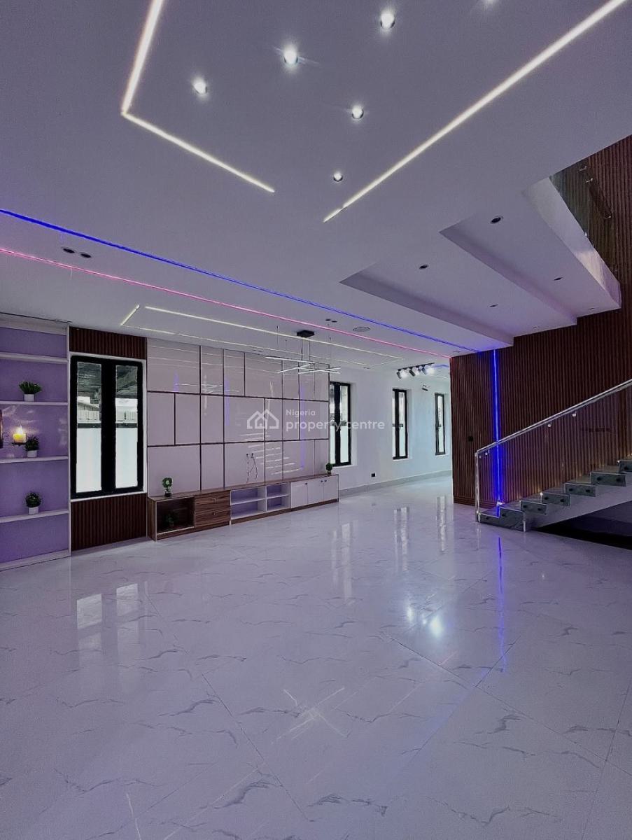 Contemporary 5 Bedroom Detached Duplex with Swimming Pool and Bq, Ajah, Lagos, Detached Duplex for Sale