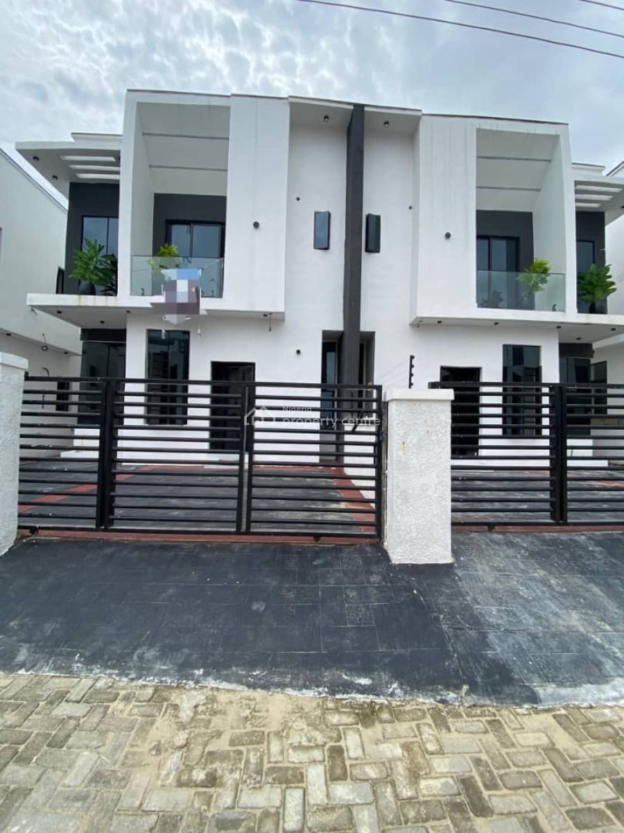 a Stylishly Built 4 Bedroom Semi-detached Duplex - Bq, Ajah, Lagos, Semi-detached Duplex for Sale