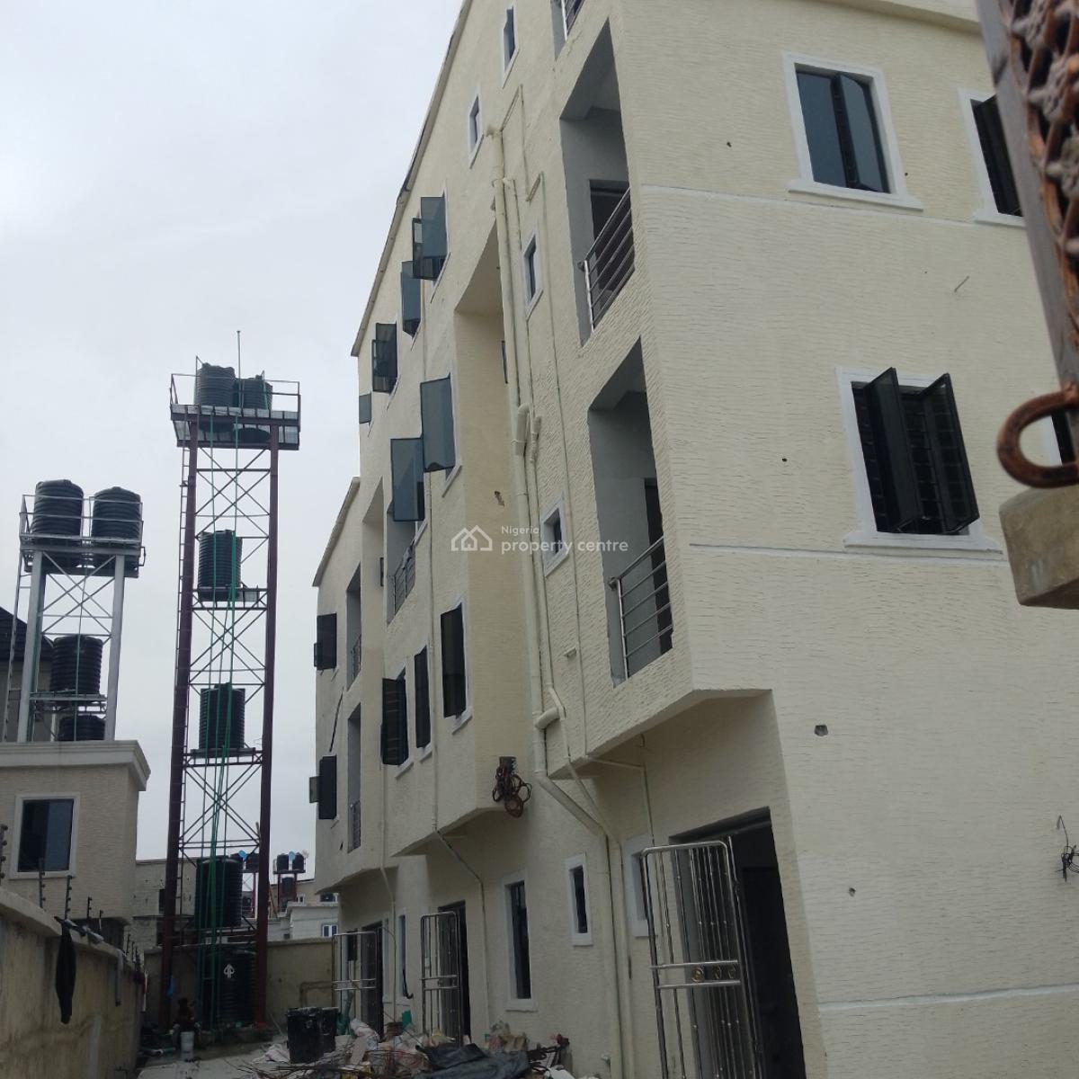 Newly Built 2 Bedroom Flat 24 Hours Light, Ago Palace, Isolo, Lagos, Flat / Apartment for Rent