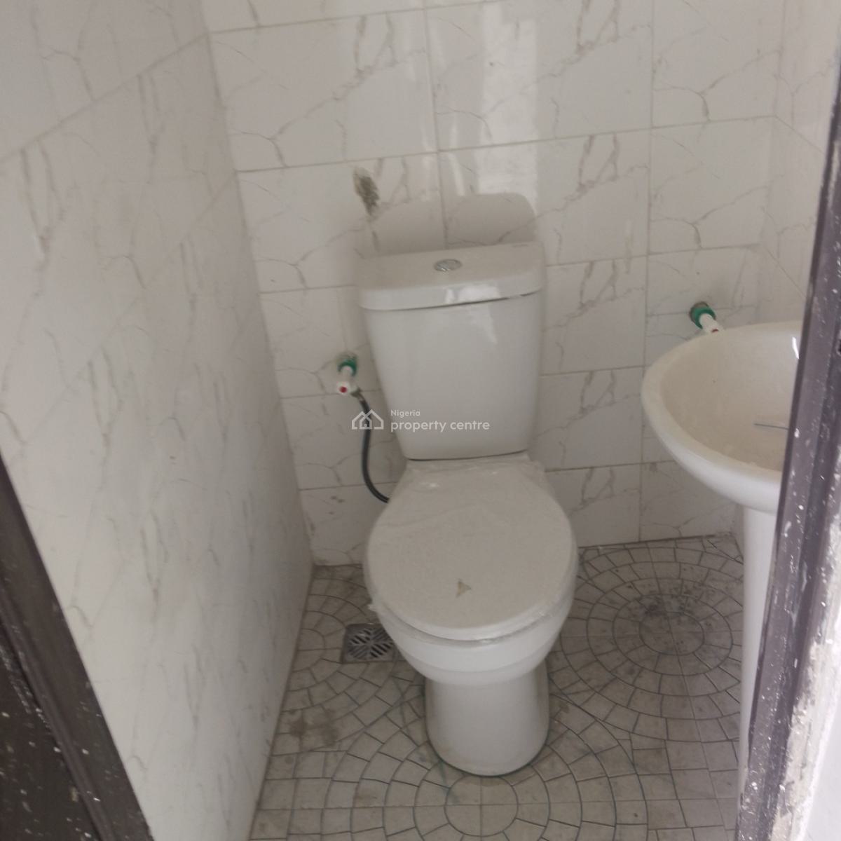 Newly Built 2 Bedroom Flat 24 Hours Light, Ago Palace, Isolo, Lagos, Flat / Apartment for Rent