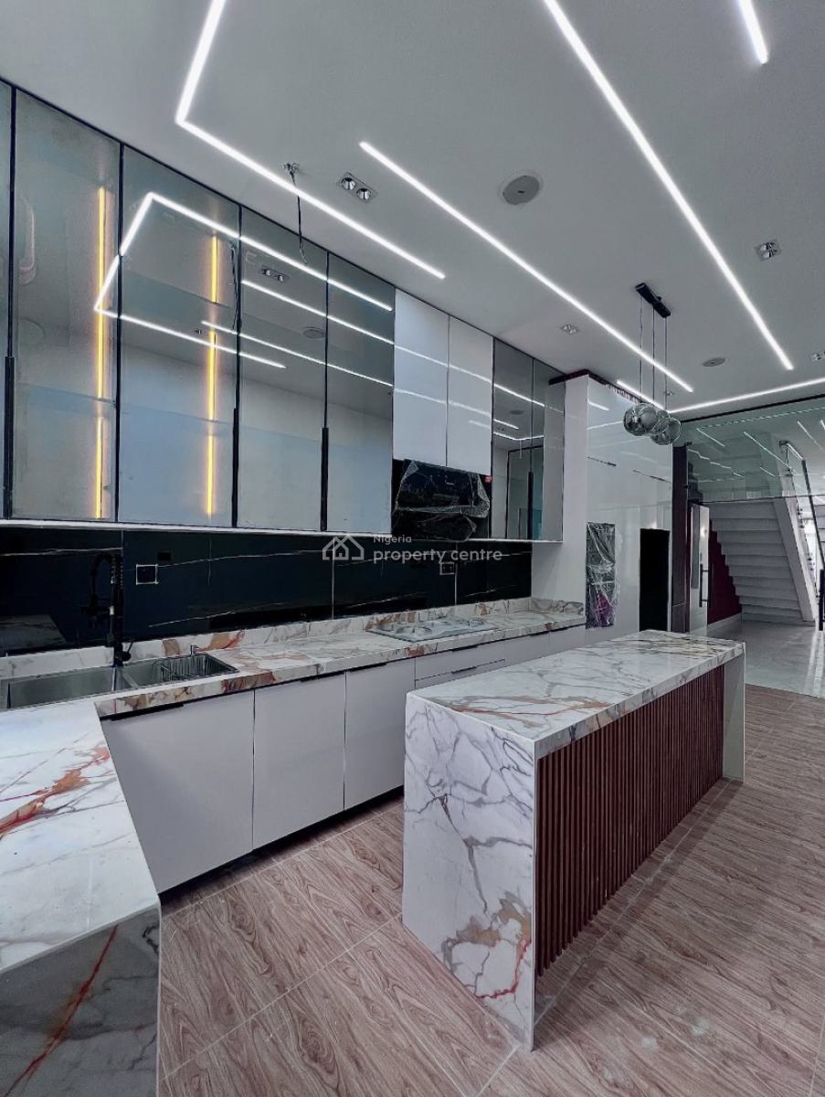 Contemporary 5 Bedroom Detached Duplex with Swimming Pool and Bq, Ajah, Lagos, Detached Duplex for Sale