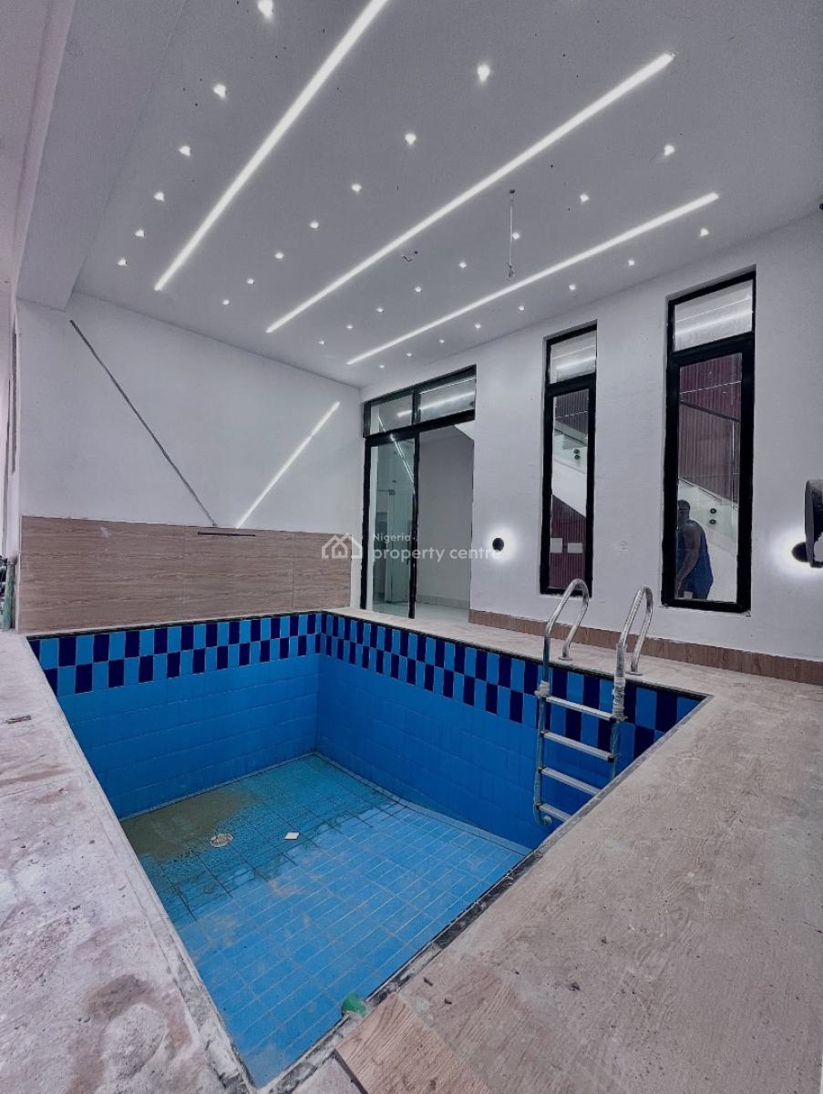 Contemporary 5 Bedroom Detached Duplex with Swimming Pool and Bq, Ajah, Lagos, Detached Duplex for Sale
