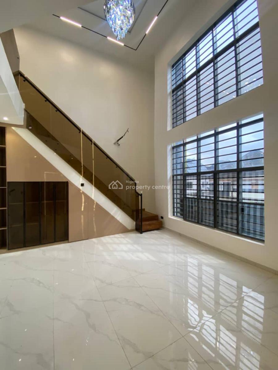 a Well Crafted 5 Bedroom Fully Detached Duplex - Bq, Chevron, Lekki, Lagos, Detached Duplex for Sale