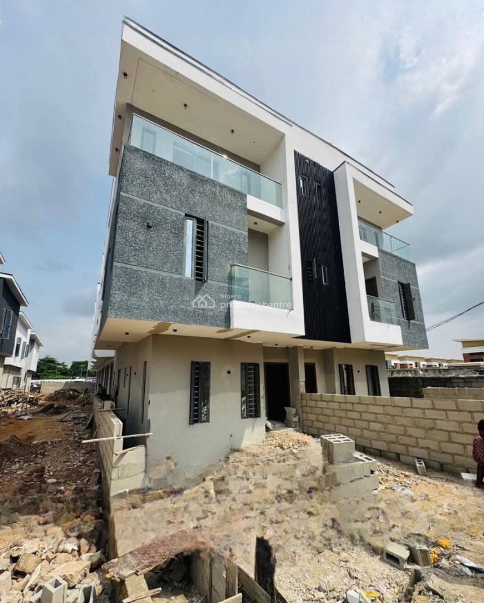 Magnificently Designed 4 Semi Detached Duplex with Bq in Serene Estate, Gra, Ogudu, Lagos, Semi-detached Duplex for Sale