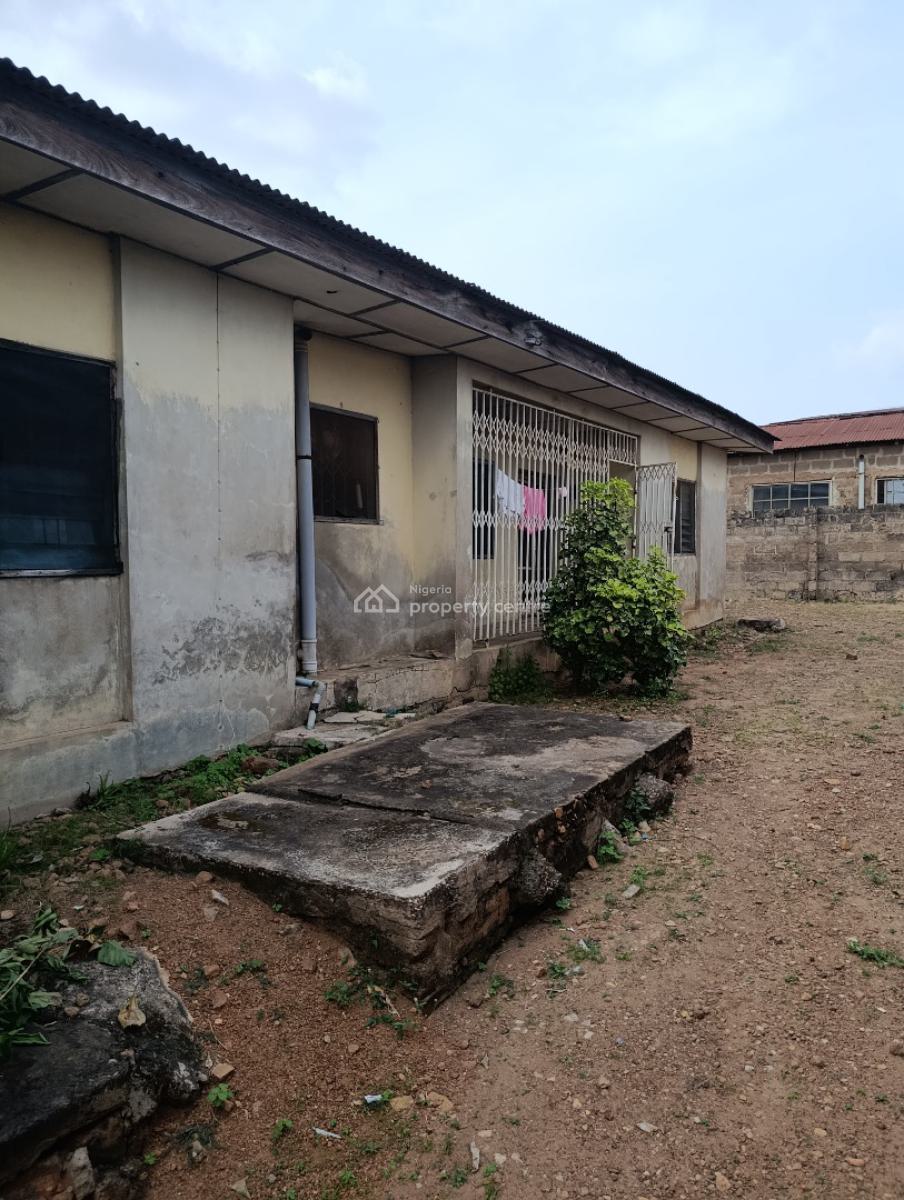 Twin Flat of 3 Bedroom Each with 4 Shops on 700sqm of Land Fenced, Obat Tower, Adegbayi, Alakia, Ibadan, Oyo, Block of Flats for Sale