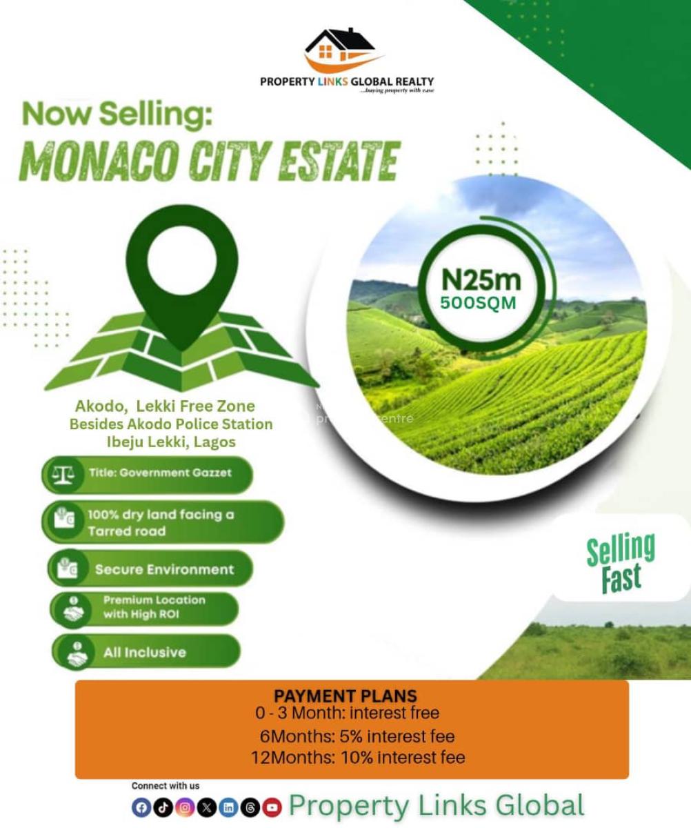 Affordable Land, Akodo Police Station, Ibeju, Lagos, Residential Land for Sale