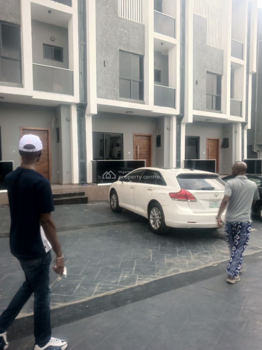 Newly 4 Bedrom Terrace Duplex + Bq + Amenities, Gra Phase 2, Magodo, Lagos, Terraced Duplex for Rent