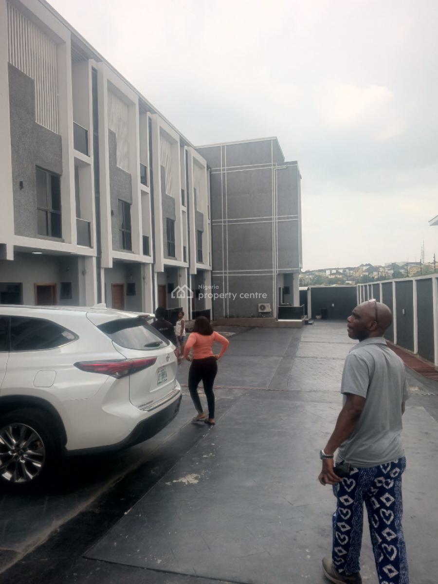 Newly 4 Bedrom Terrace Duplex + Bq + Amenities, Gra Phase 2, Magodo, Lagos, Terraced Duplex for Rent