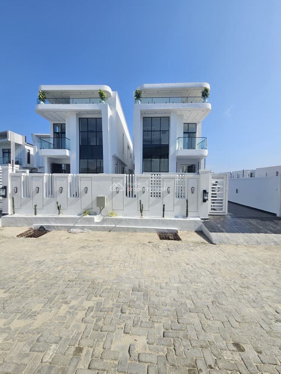 Plushly Built 5 Bedroom Fully Detached Duplex with Bq, Swimming Pool, Orchid, Lekki, Lagos, Detached Duplex for Sale