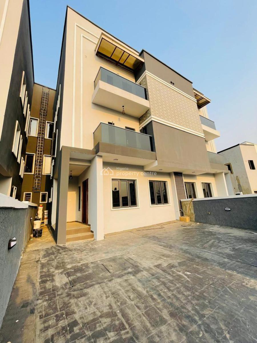 Newly Built 4 Bedroom Semi Detached Duplex Plus Bq in a Secured Estate, Magodo, Lagos, Semi-detached Duplex for Sale