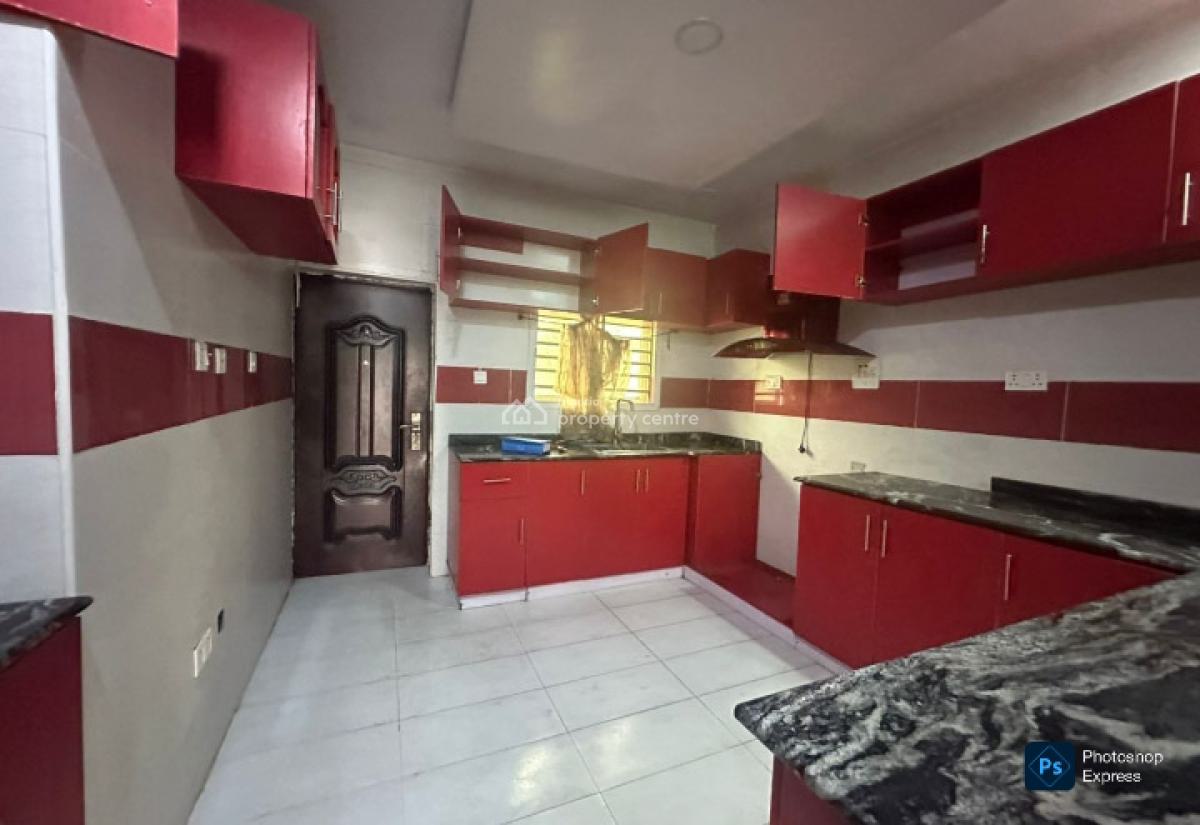 Spacious Cool Duplex with Bq Comes with 24hrs Light & Water Supply, Chevron Drive, Lekki, Lagos, Terraced Duplex for Rent