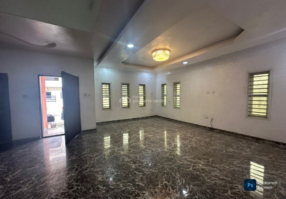 Spacious Cool Duplex with Bq Comes with 24hrs Light & Water Supply, Chevron Drive, Lekki, Lagos, Terraced Duplex for Rent