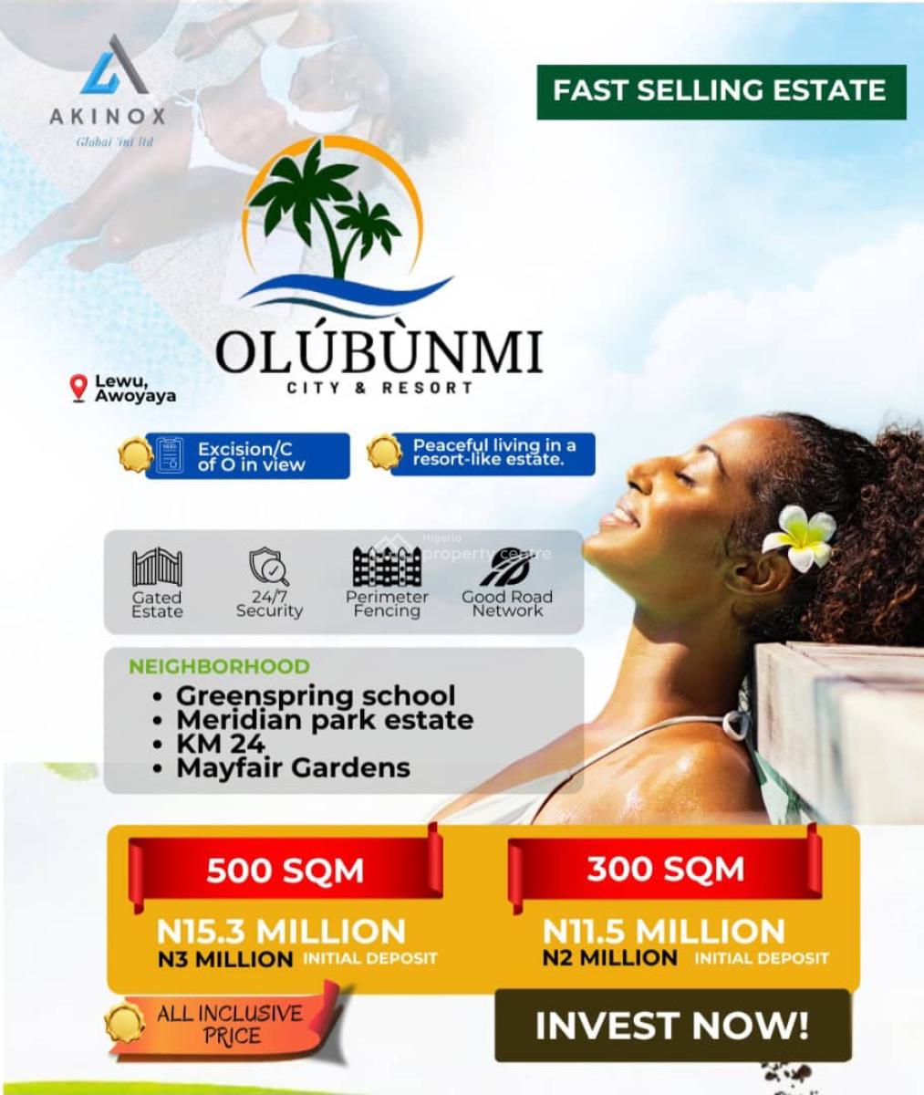 Residential Land, Olubumi City and Resort, Awoyaya, Ibeju Lekki, Lagos, Residential Land for Sale