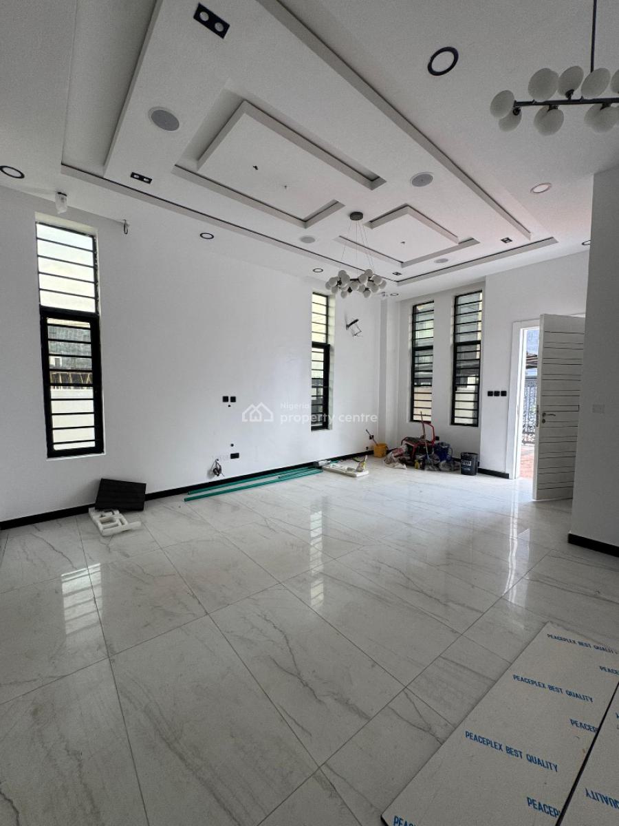 Enormous 5 Bedroom Duplex with a Pool,bq in a Serene Estate, Ikate, Lekki, Lagos, House for Sale