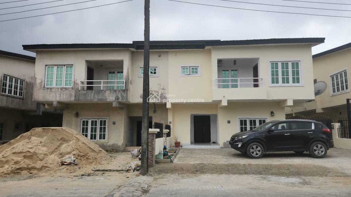 Video Available Dm,,4bed Room Semi Detached, Lekki Garden, Ajah, Lagos, Semi-detached Duplex for Sale