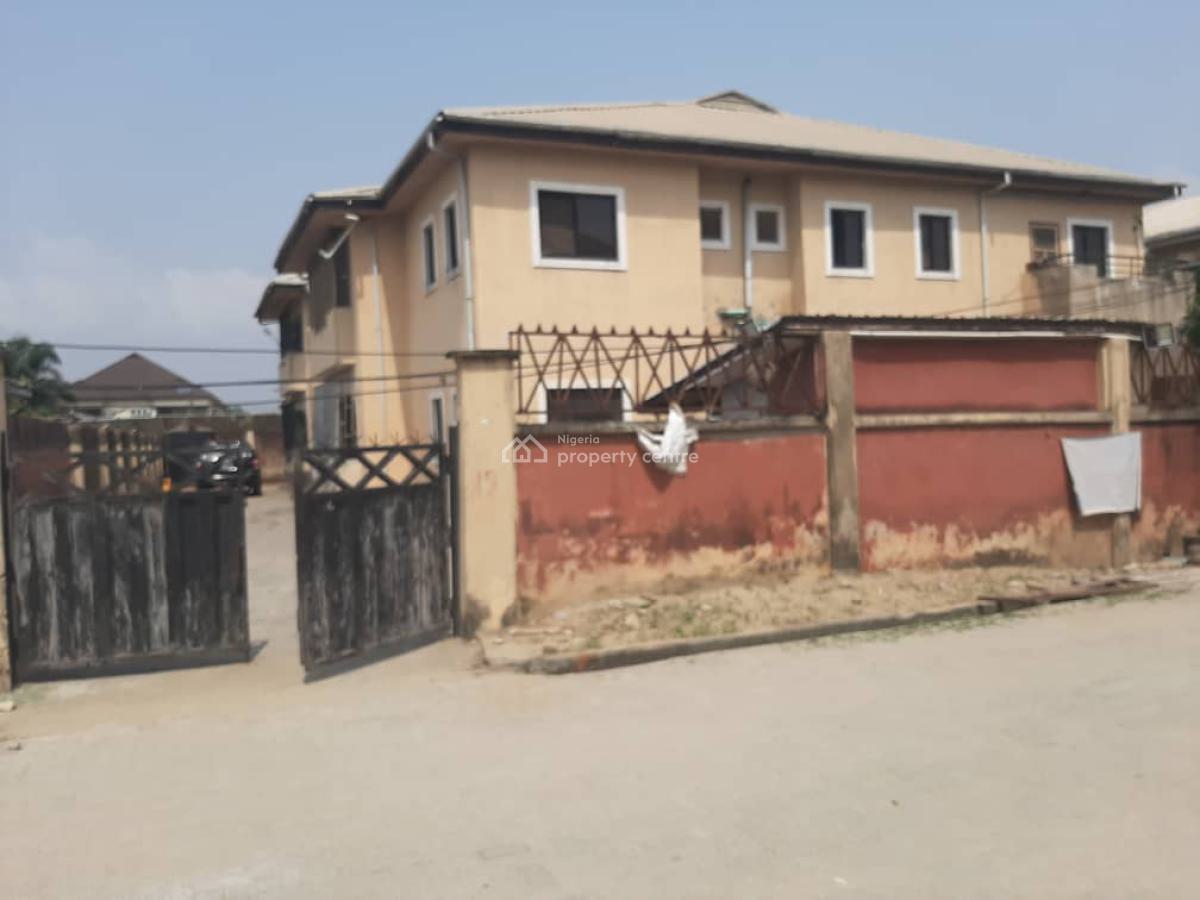 4 Units of 3-bedroom Flats with 1 Room Attached Bq Each, Off Cooperative Villas Road, Badore, Ajah, Lagos, Block of Flats for Sale