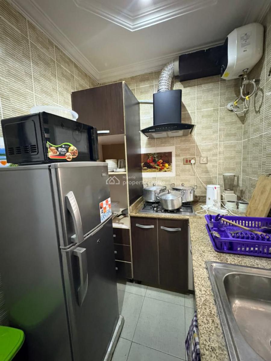 Fully Furnished 2 Bedroom Apartment with 24/7 Hrs, Lekki Phase 1, Lekki, Lagos, Flat / Apartment for Rent