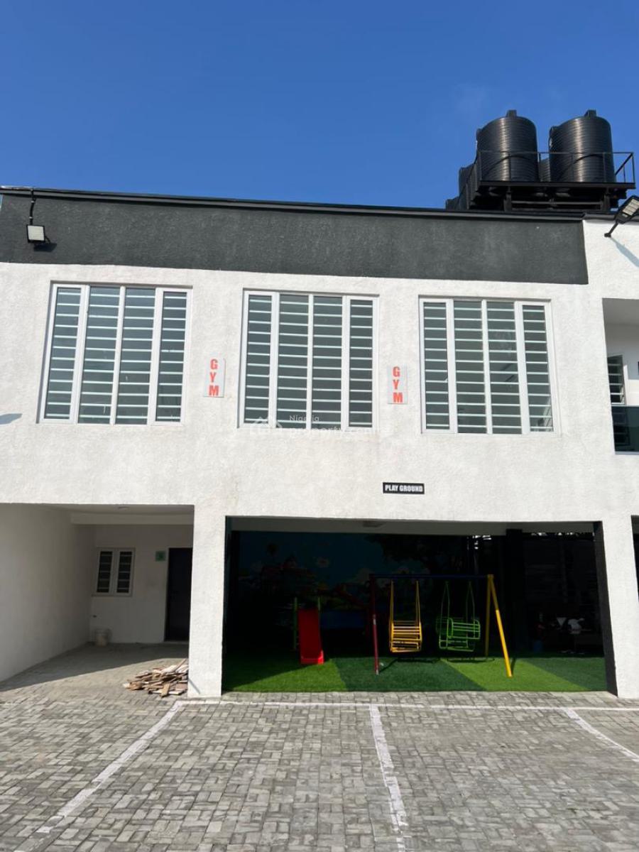 4 Bedroom Terrace Duplex with Gym & Pool, Lekky County Ikota Lekki Lagos, Ikota, Lekki, Lagos, Terraced Duplex for Rent