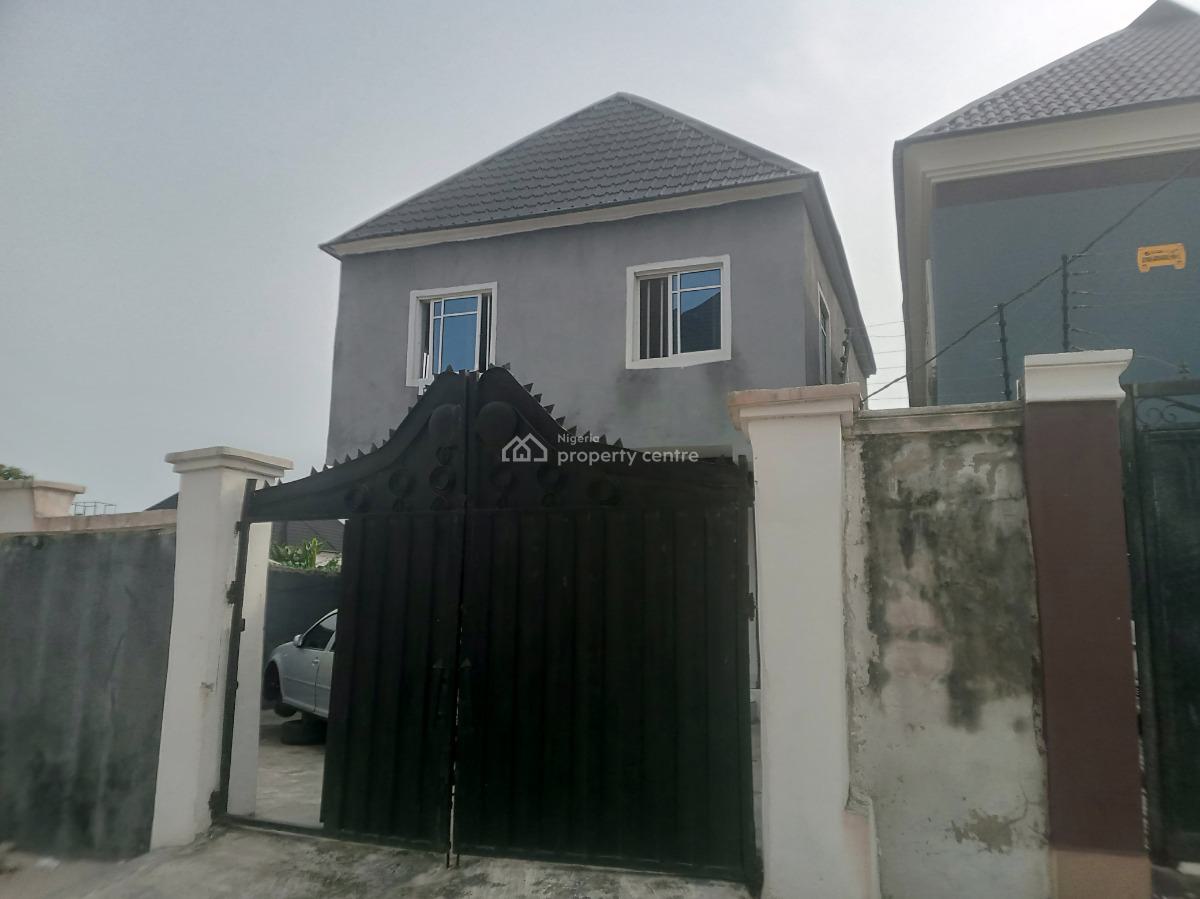 Very Cheap and Sharp 2 Bedroom Apartment Upstairs, Ogunfayo Road Phase 2, Oribanwa, Ibeju Lekki, Lagos, Flat / Apartment for Rent
