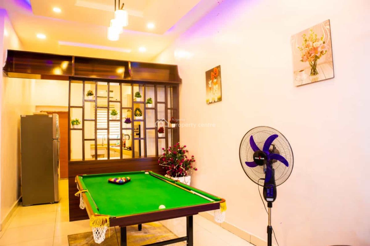 Fully Furnished 2 Bedroom Terrace Duplex with Bq, Metro Homes, Ajah, Lagos, Terraced Duplex for Rent