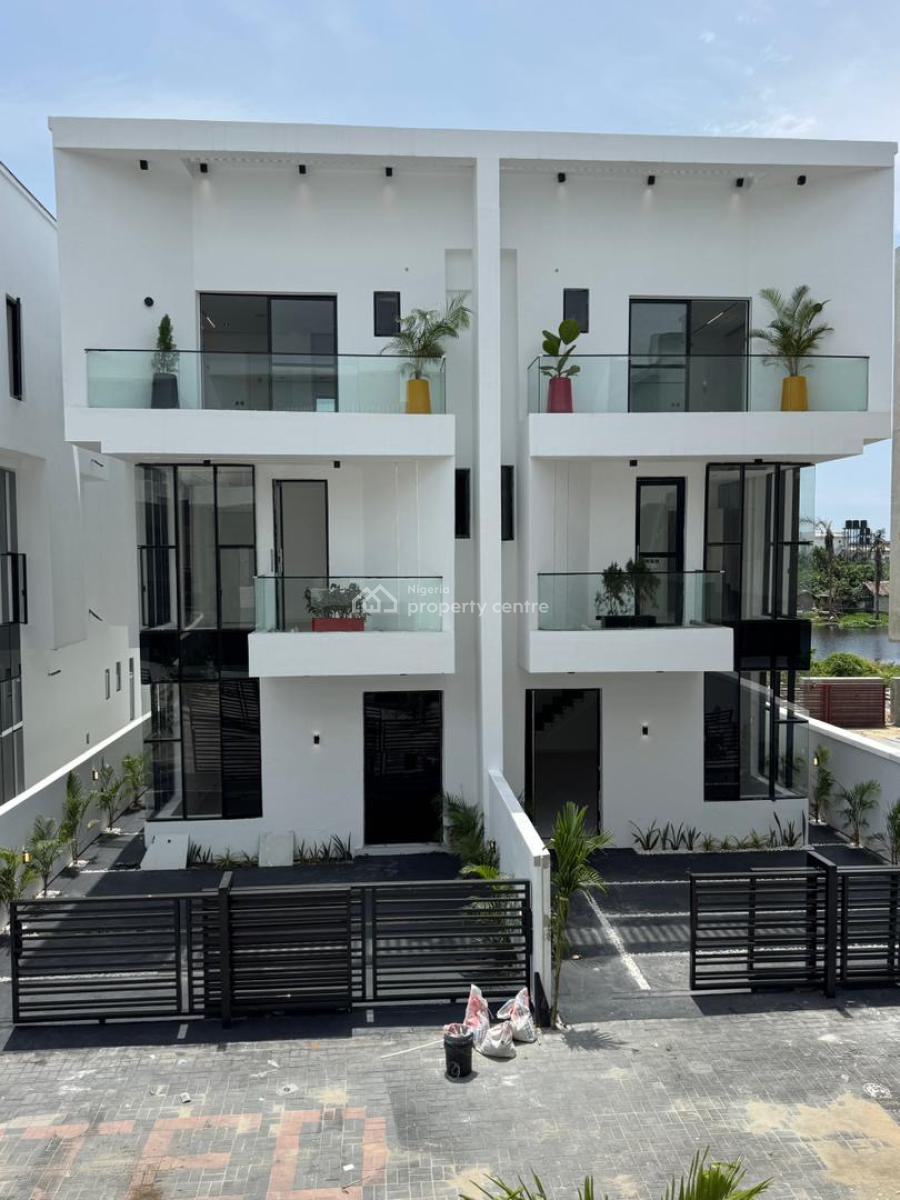 Spacious 4 Bedroom Semi-detached Duplex - Bq, Chevron Toll Gate, Orchid Road, Lekki, Lagos, Semi-detached Duplex for Sale
