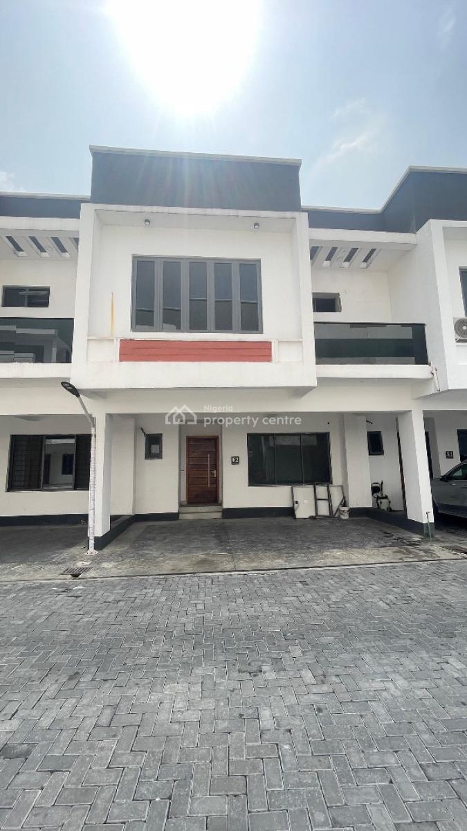 a Classic, Perfectly Built, Terrace 4 Bedroom Duplex in an Estate, Osapa, Lekki, Lagos, Terraced Duplex for Sale