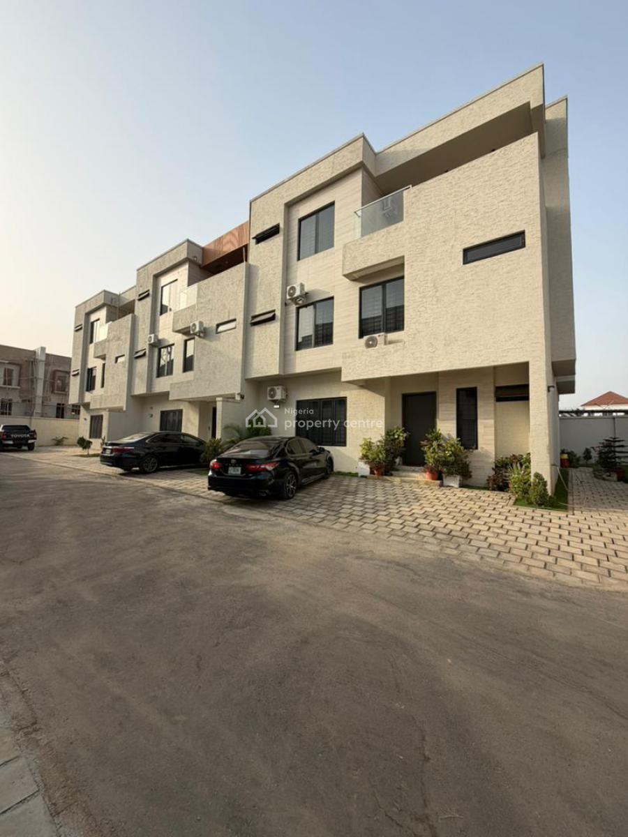 Newly Built 5 Bedroom Terraced Duplex with Bq, Jahi, Abuja, Terraced Duplex for Sale