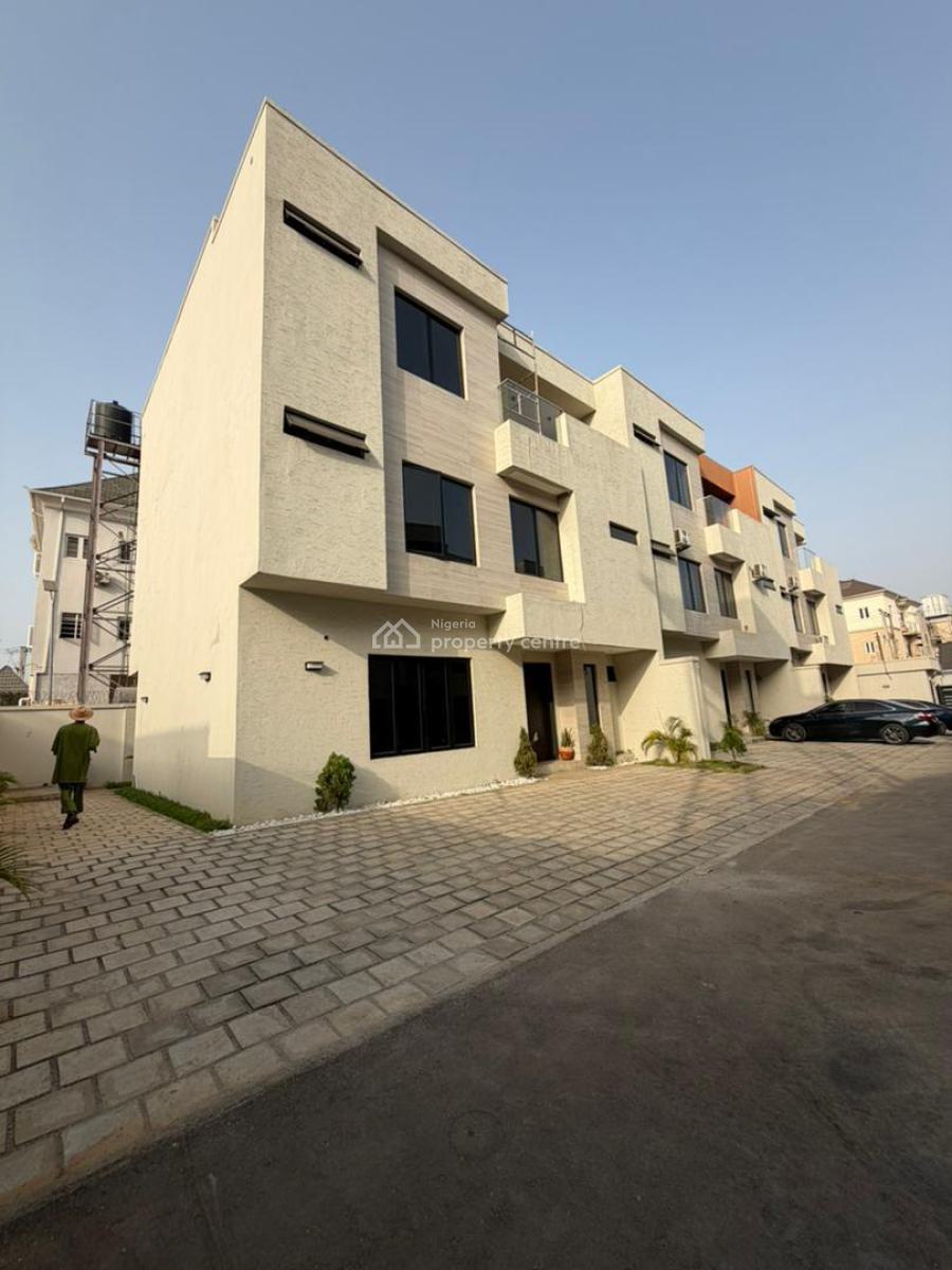 Newly Built 5 Bedroom Terraced Duplex with Bq, Jahi, Abuja, Terraced Duplex for Sale