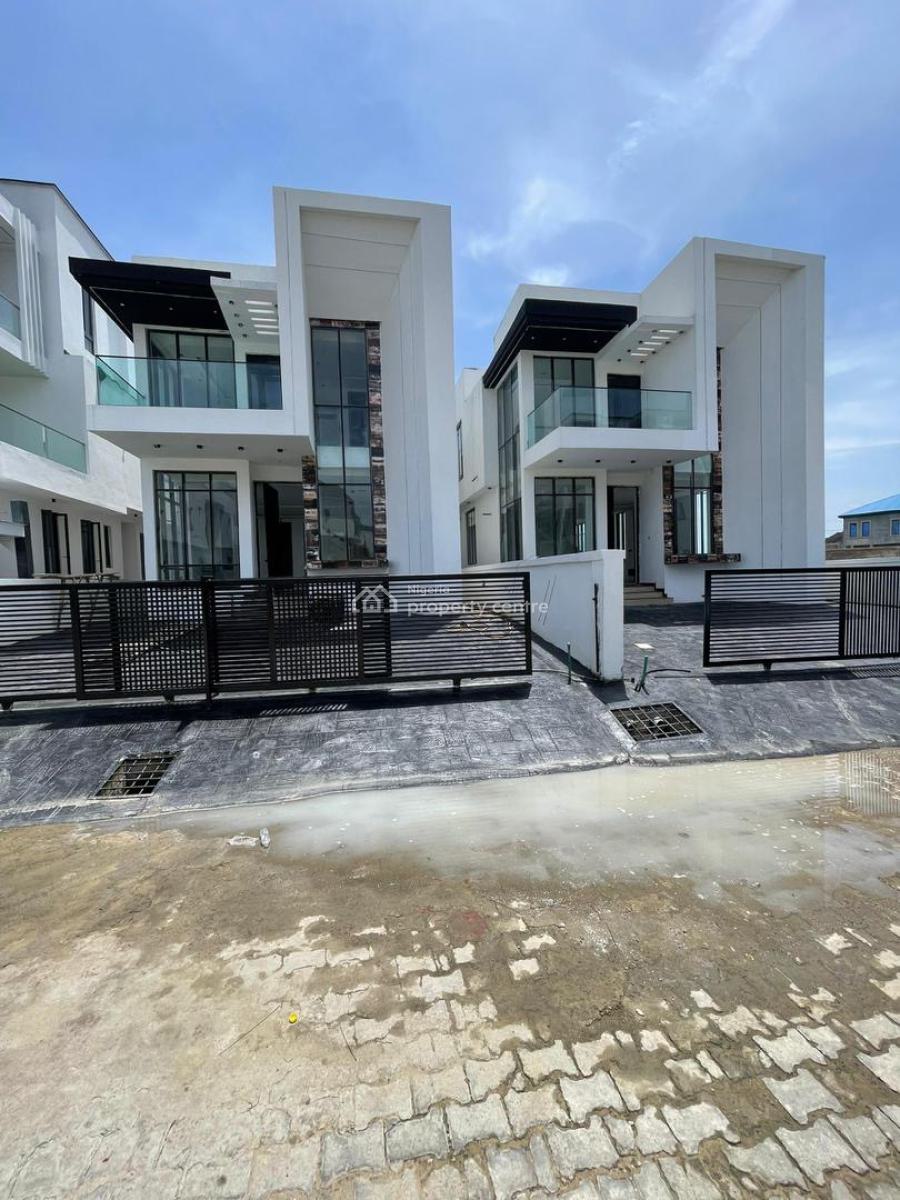 Luxury 5 Bedroom Fully Detached Duplex with Bq, Chevron, Lekki, Lagos, Detached Duplex for Sale