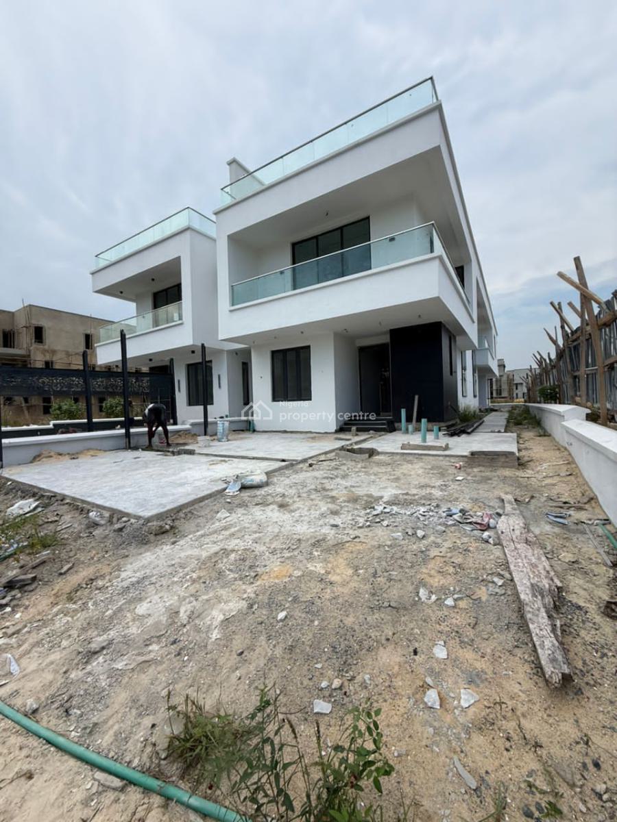 Newly Built 5 Bedrooms Detached Duplex with Boyz Quarter & Pool, Cowrie Creek Estate, Ikate, Lekki, Lagos, Detached Duplex for Rent