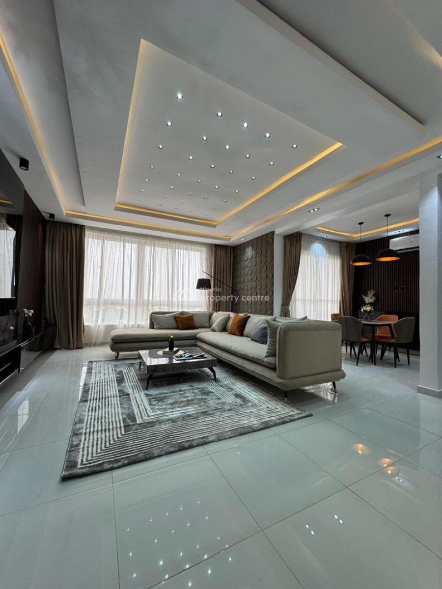 Luxury 2 Bedroom Apartment with Pool, Keffi Street, Awolowo, Ikoyi, Lagos, Flat / Apartment Short Let