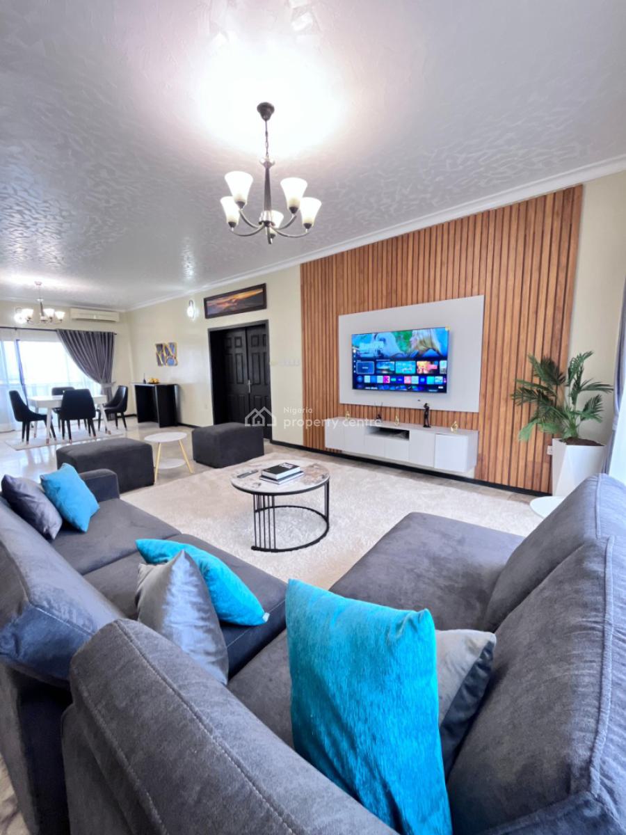 Luxury Furnished 3 Bedroom Flat with Bq and Swimming Pool on 5th Floor, Muri Okunola Street, Victoria Island (vi), Lagos, Flat / Apartment for Rent