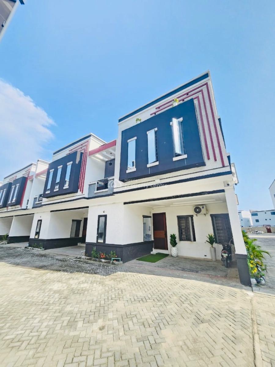 Fully Serviced 4 Bedroom Terrace Duplex  Pay & Move in, Orchid Road, Lekki, Lagos, Terraced Duplex for Sale