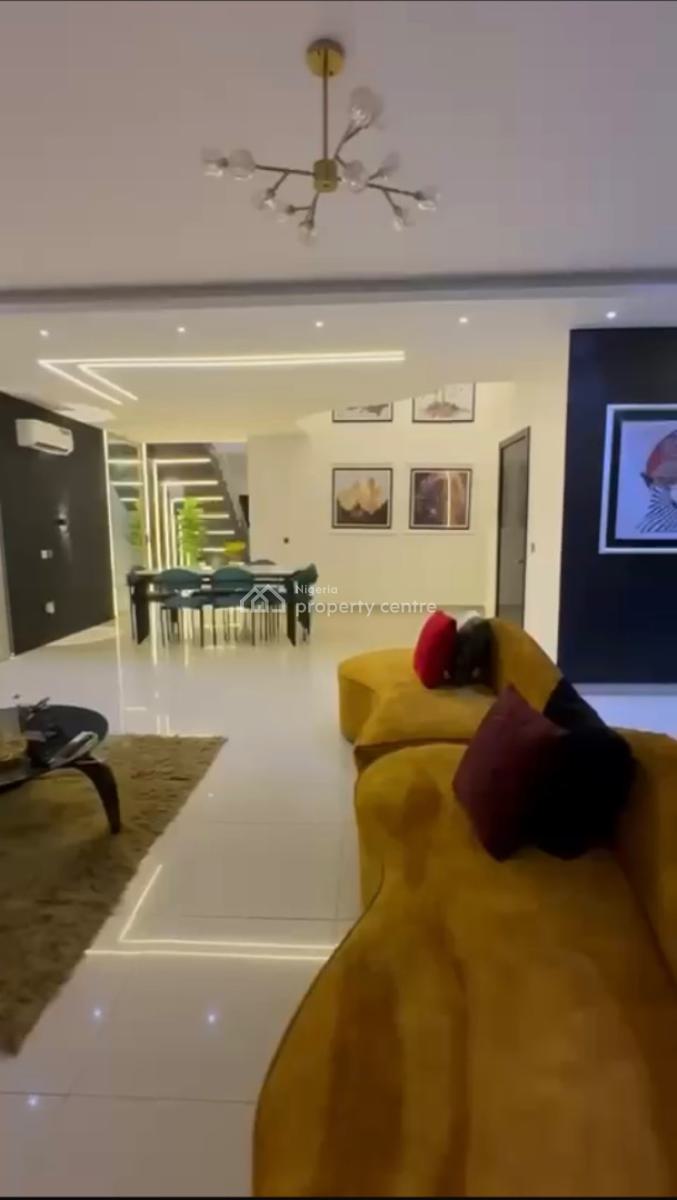 Luxurious 4 Bedroom Maisonette with Swimming Pool, Gym, Ps5, Basketbal, Richmond Estate, Ikate Elegushi, Lekki, Lagos, Flat / Apartment Short Let