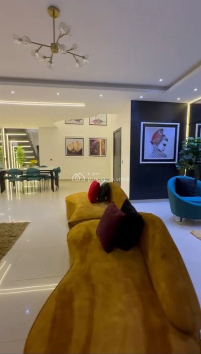 Luxurious 4 Bedroom Maisonette with Swimming Pool, Gym, Ps5, Basketbal, Richmond Estate, Ikate Elegushi, Lekki, Lagos, Flat / Apartment Short Let