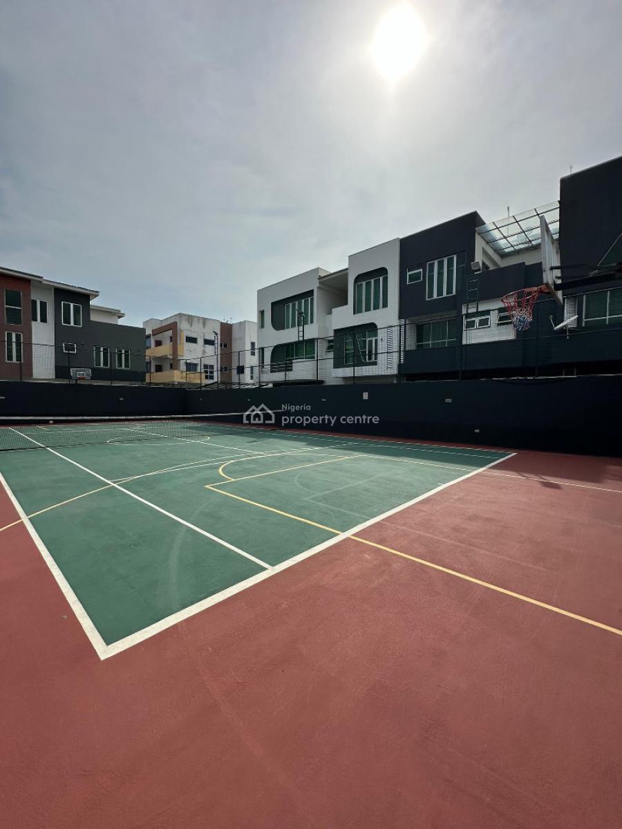 Luxurious 4 Bedroom Maisonette with Swimming Pool, Gym, Ps5, Basketbal, Richmond Estate, Ikate Elegushi, Lekki, Lagos, Flat / Apartment Short Let