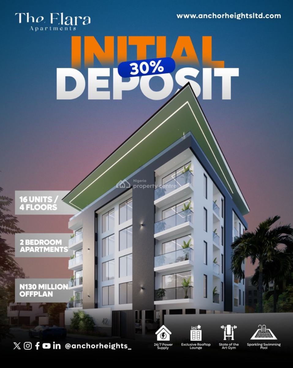 16 Units / 4 Floors, Nestled in Ilasan,, Lekki, Lagos, Block of Flats for Sale