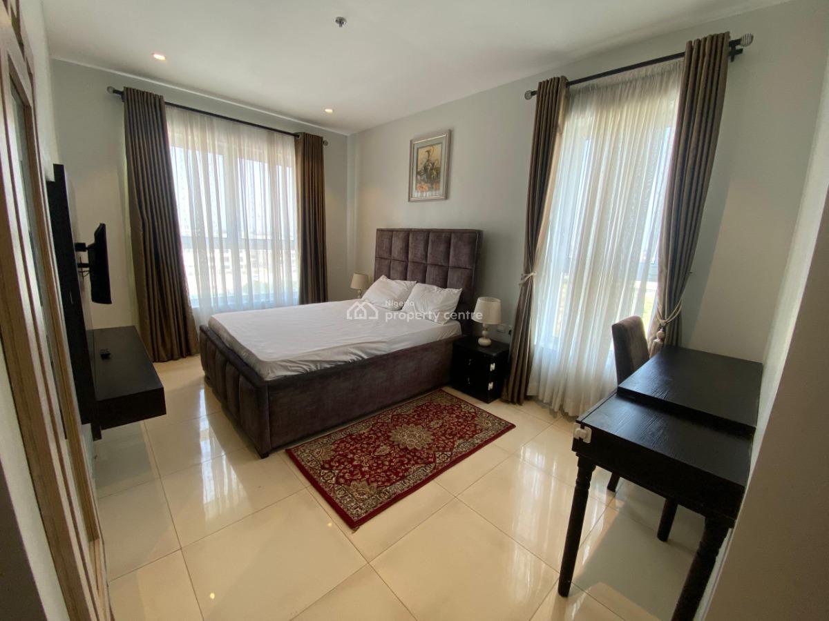 Furnished 2 Bedroom City View Flat on The 5th Floor, Lekki Phase 1, Lekki, Lagos, Flat / Apartment for Rent