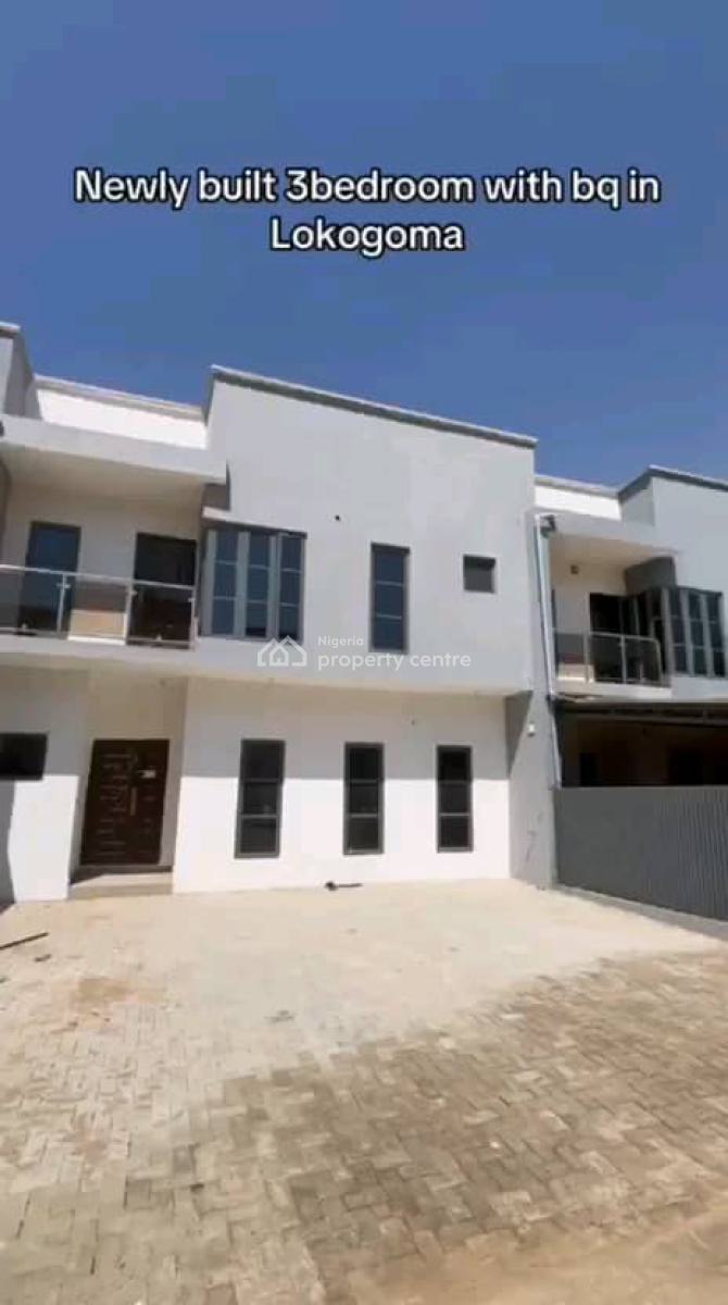 Newly Built 3 Bedroom with Bq, Lokogoma District, Abuja, House for Rent