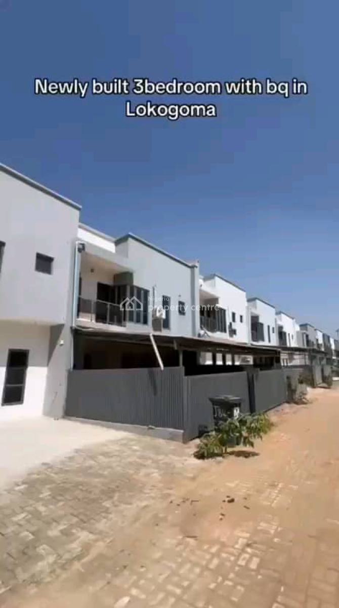 Newly Built 3 Bedroom with Bq, Lokogoma District, Abuja, House for Rent