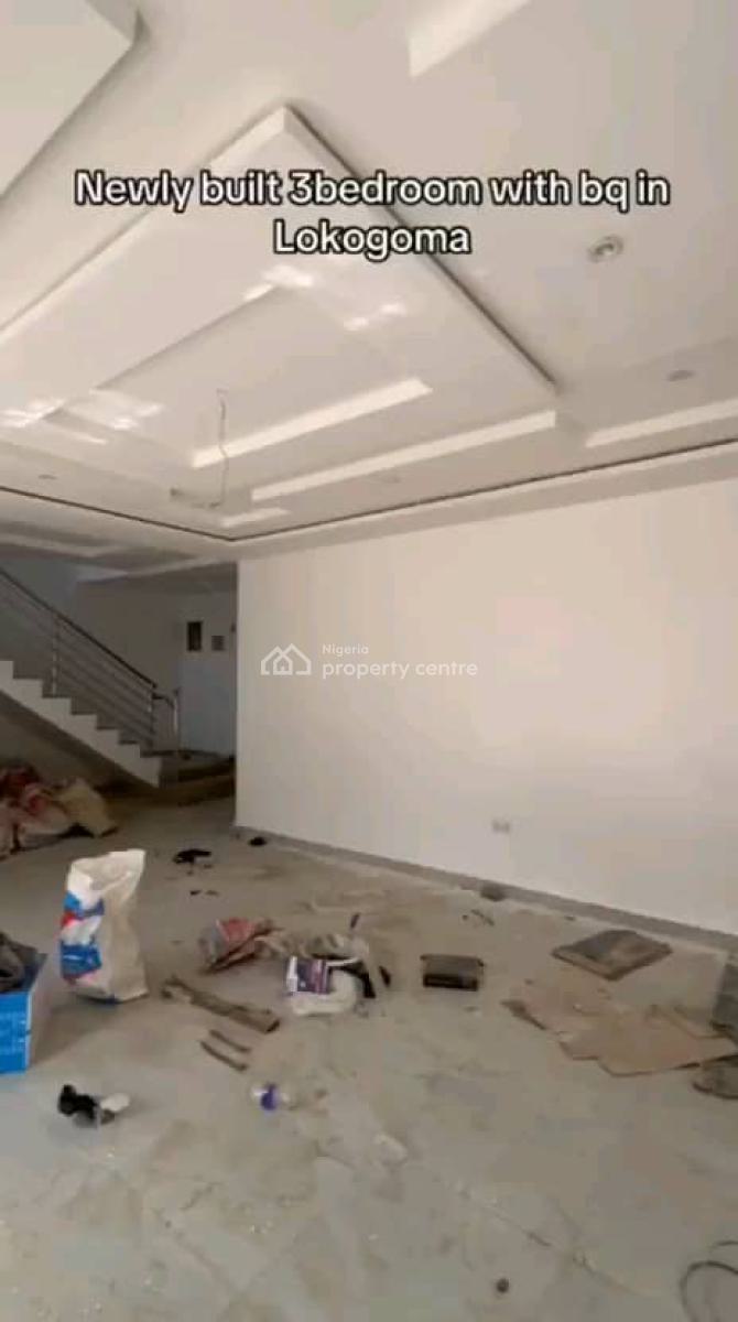 Newly Built 3 Bedroom with Bq, Lokogoma District, Abuja, House for Rent